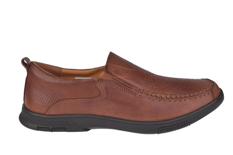 Eleganckie półbuty wsuwane męskie American Club CY140