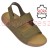 Sandały damskie Jankowski JK/S-3-222 khaki skóra naturalna