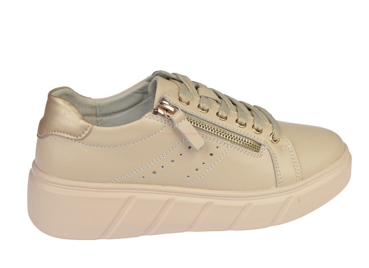 Sneakersy damskie na grubej podeszwie EVA i guma