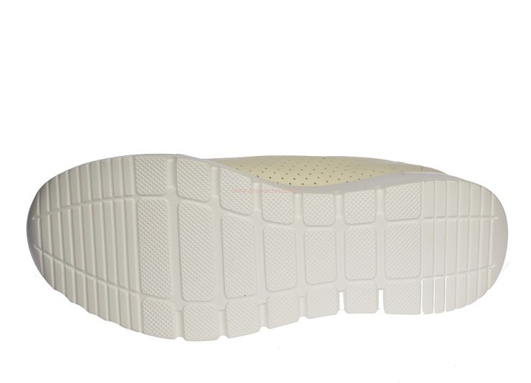 Lekka biała podeszwa PU beżowe sneakersy damskie