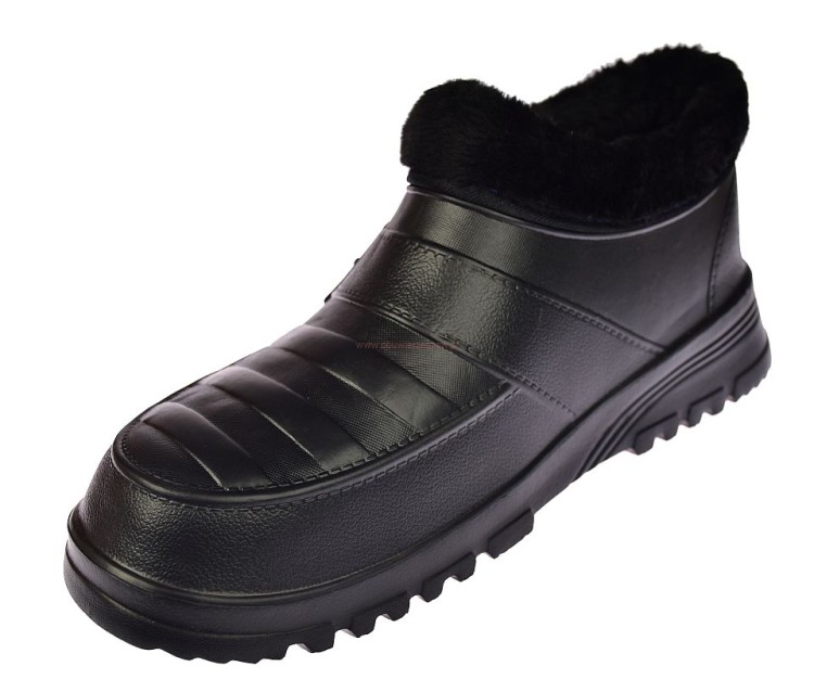 Krótkie kalosze ocieplane piankowe lekkie