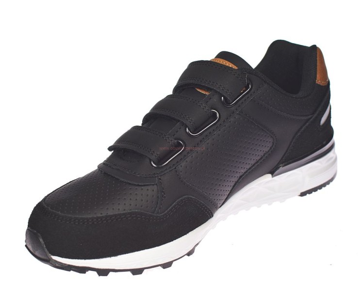 Buty American AA57 zapinane na rzepy widok z boku