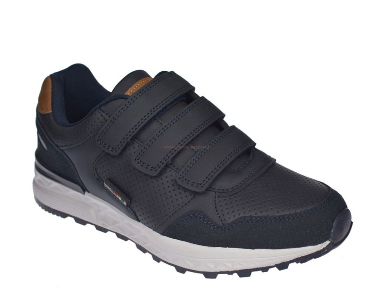 Granatowe buty sportowe z amortyzacją Memory Foam