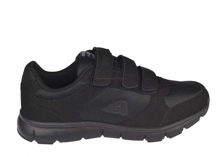 Buty na rzepy American HL 214 czarne buty casual męskie