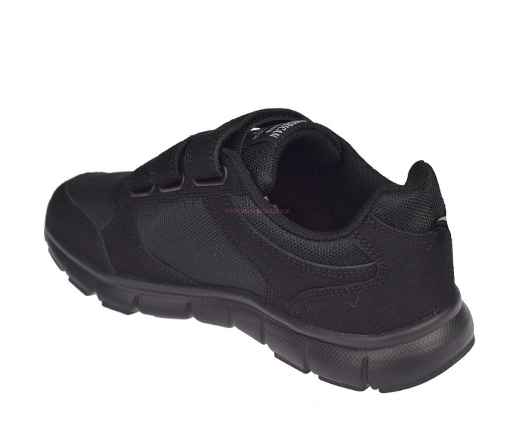 American Club HL 214 czarne sneakersy na rzepy