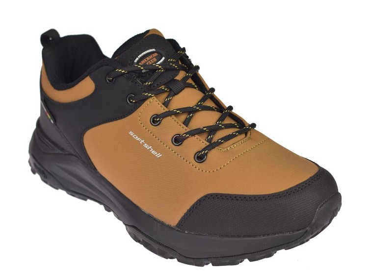 Trekkingi męskie camel softshell American Club bok