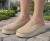 Buty damskie na haluksy zdrowotne klapki rozciągliwe skóra wkładka