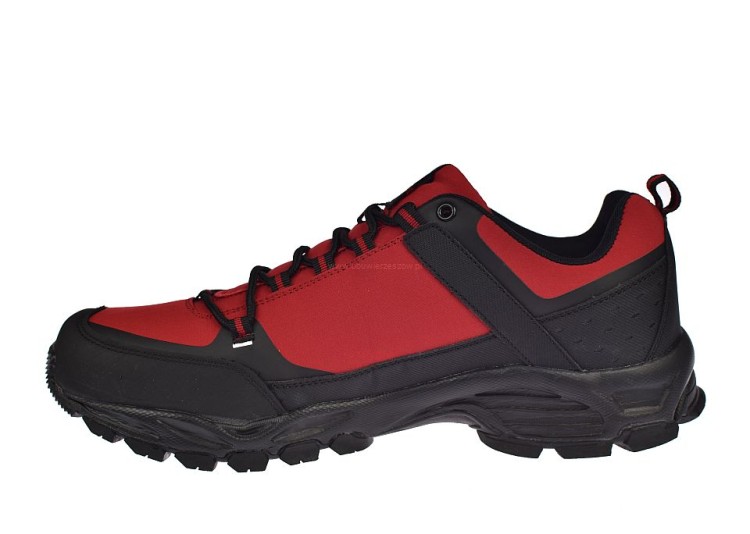 buty trekkingowe czerwone DK 1096 z membraną oddychającą