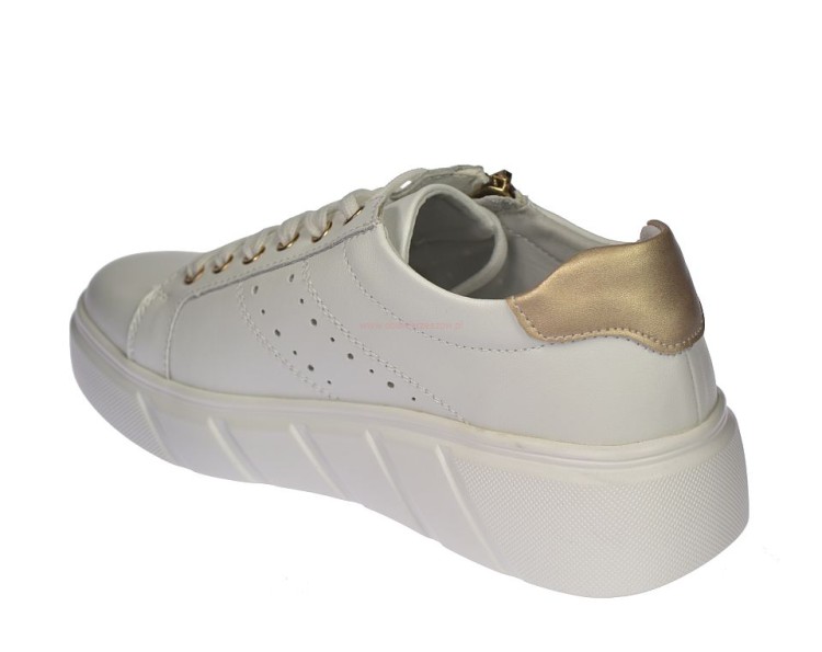 wygodne sneakersy damskie skórzane Ladie’s Style 24120