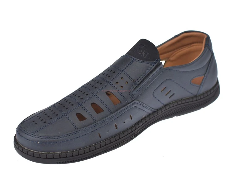 mokasyny męskie elastyczne gumy po bokach dopasowanie