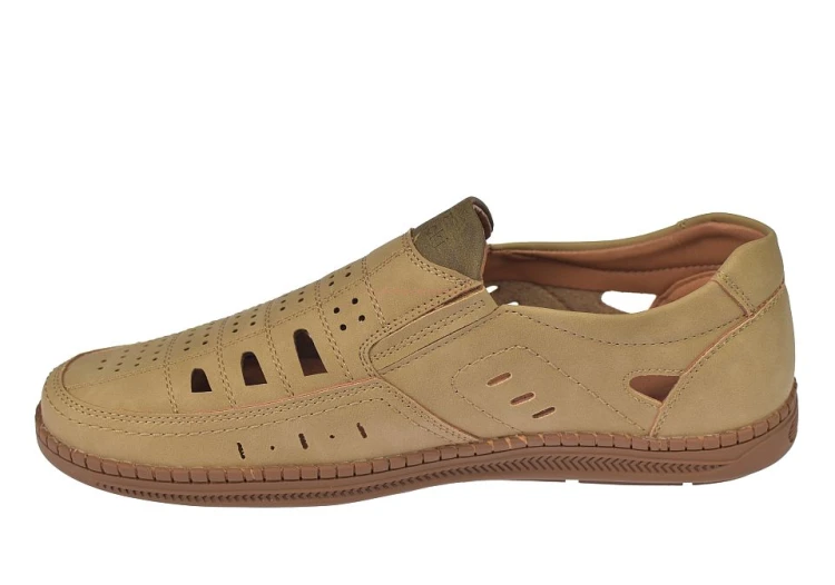 beżowe mokasyny męskie eleganckie casual