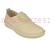 mokasyny damskie beżowe z gumkami zamiast sznurowadeł