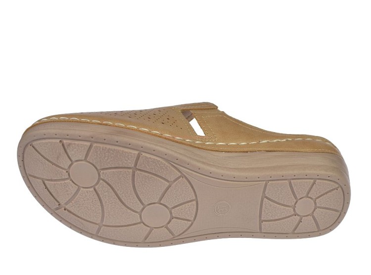 lekka podeszwa w klapkach damskich z zakrytymi palcami