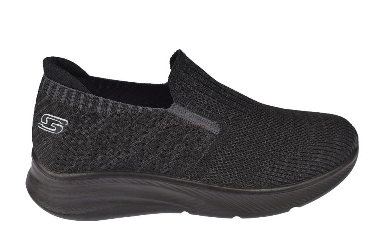 buty sportowe męskie czarne Skotnicki A-4-0563 widok z boku