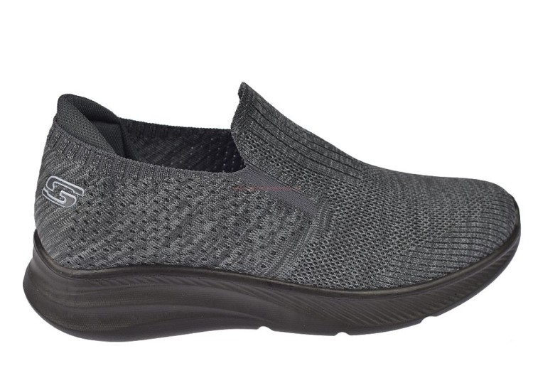 szare buty sportowe męskie Skotnicki A-4-0563 widok z boku