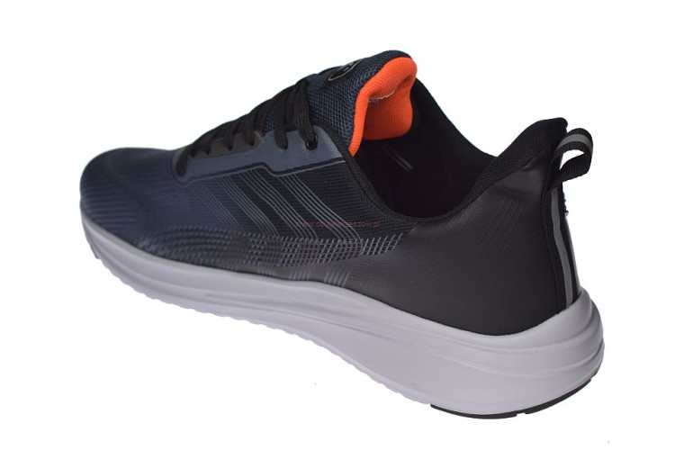Duże buty sportowe męskie siateczka szaro niebieskie