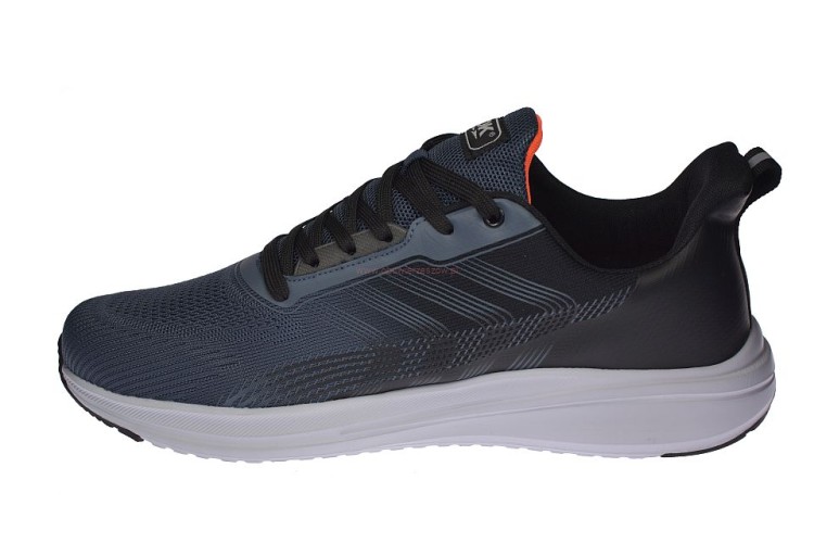 wygodne sneakersy męskie szaro niebieskie DK Genesis
