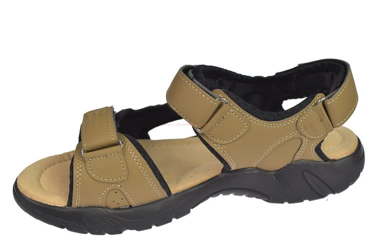 sandały męskie letnie beżowe A9004