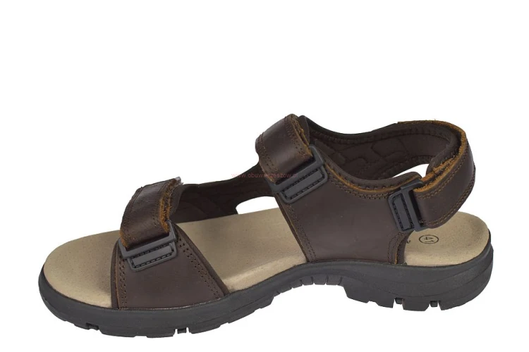 sandały męskie codzienne skórzane American RL 185 lato