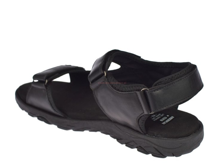 sandały męskie skórzane CY145 detal wykonania