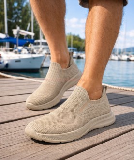 Wsuwane buty męskie sportowe tenisówki slip on