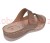 klapki ortopedyczne damskie brązowe wkładka skóra naturalna