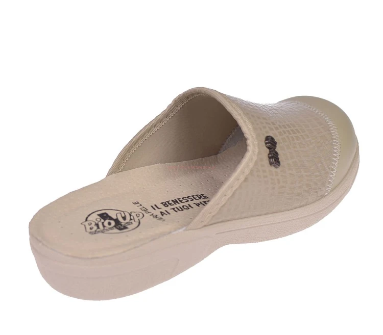 Skórzana wkładka anatomiczna klapki damskie Bio Up