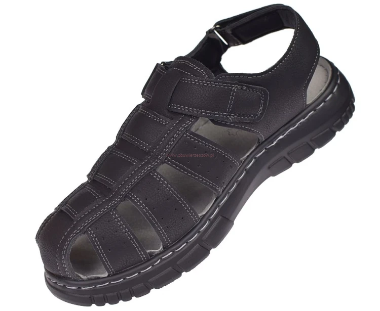 sandały sportowe męskie zabudowane przód wentylacja