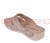 wygodne klapki damskie beżowe skórzana wkładka