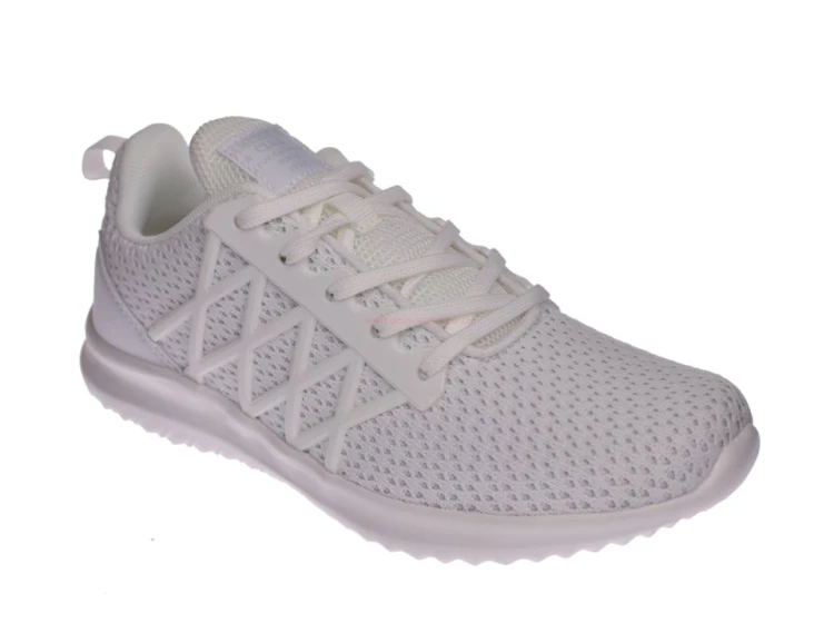 Damskie buty sportowe białe sznurowane American Club