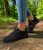 Buty sportowe damskie adidasy siatkowe American HA71/24 czarne fitness