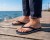 Klapki japonki męskie na basen plażowe American na nogach męskich
