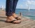 Klapki japonki męskie na plażę basenowe lekkie na nogach