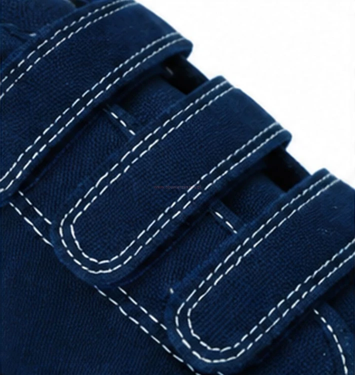 Męskie buty na trzy rzepy American Club LH-131 granatowe