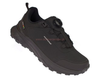 Czarne buty sportowe męskie American HL235 Softshell BOA