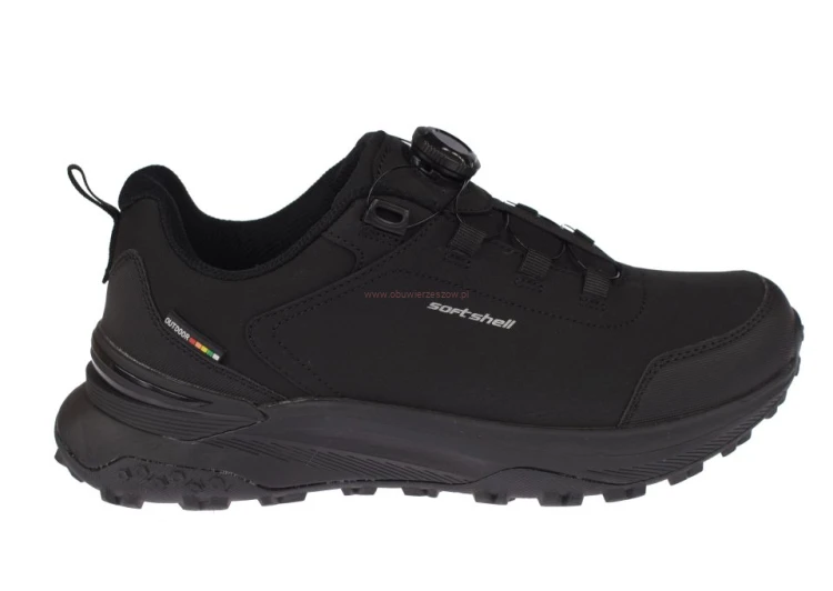 Buty sportowe męskie Softshell American Club HL235 z pokrętłem BOA