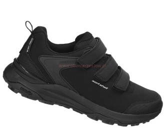 Męskie buty trekkingowe American Club HL227 czarne na trzy rzepy