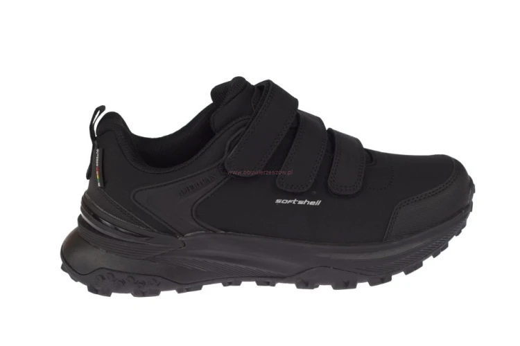 American Club HL227 – czarne buty outdoorowe męskie z Softshell