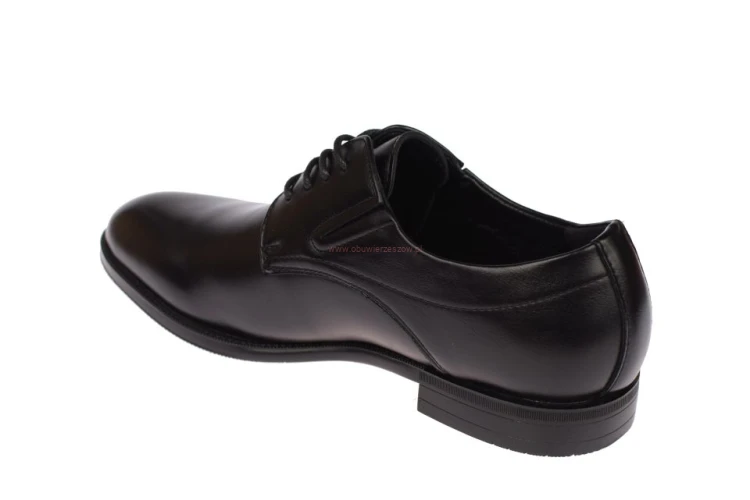 Eleganckie półbuty męskie Skotnicki P-4-0747 czarne