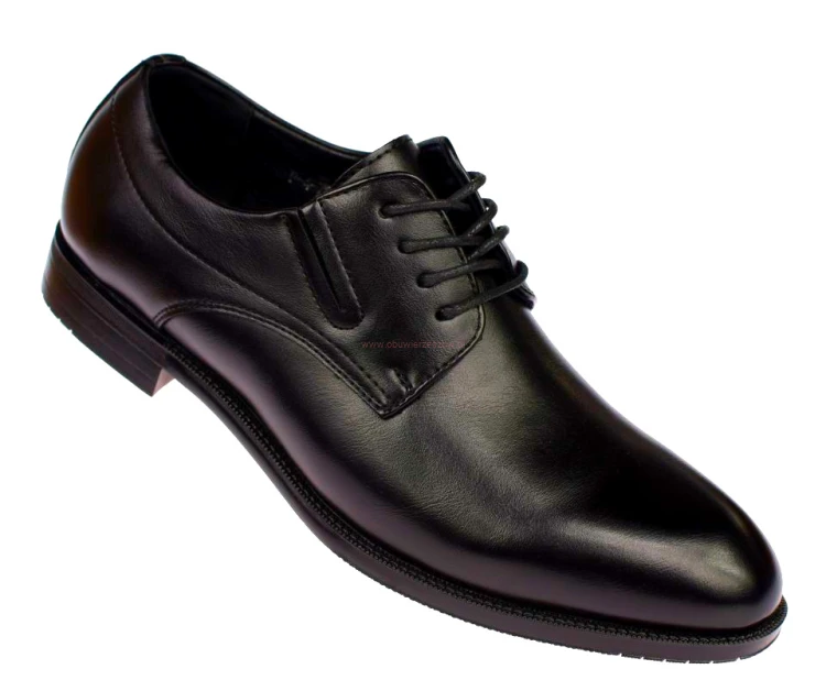 Czarne półbuty męskie Skotnicki P-4-0747 eleganckie