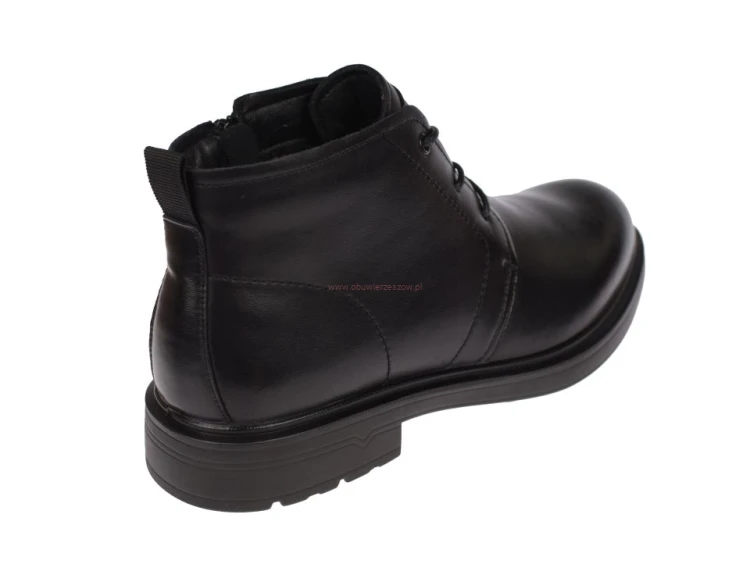 Skórzane buty męskie Skotnicki B-4-0762 na sznurowanie