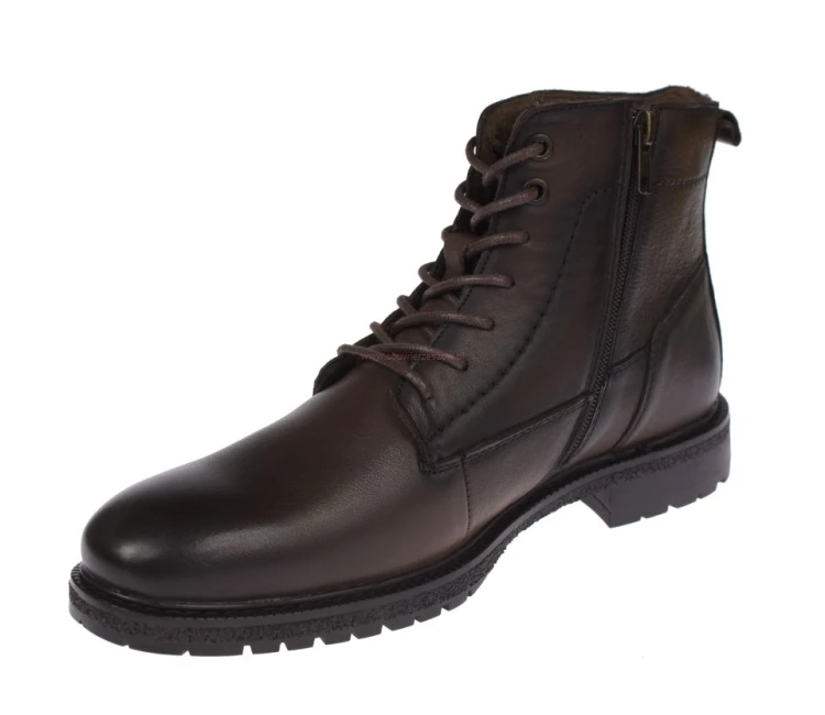 Eleganckie buty męskie ze skóry naturalnej American Club CY203