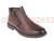 Buty zimowe męskie Skotnicki B-4-0764 brązowe na suwak