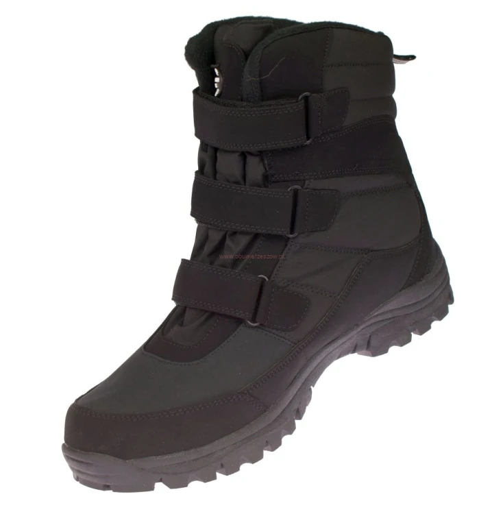 Buty zimowe męskie American SN49/24 z membraną Tripletex widok z boku