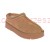 Niskie botki American Club CY187 camel – ujęcie z przodu