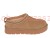 Skórzane botki damskie CY187 camel – widok z boku