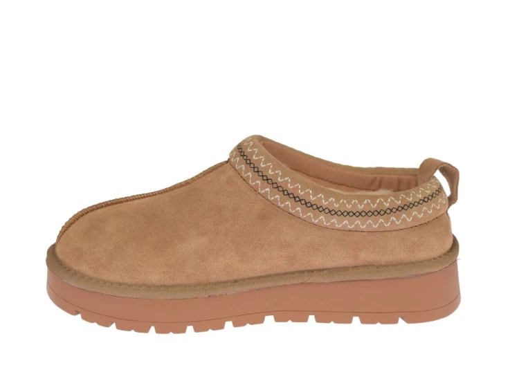 Dekoracyjne obszycie cholewki botków American Club CY187 camel