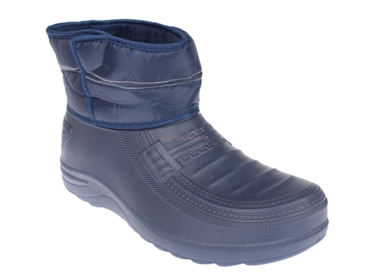Kalosze męskie 8862-8 navy wysokość całkowita do 17 cm