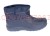 Kalosze męskie 8862-8 navy podgumowanie do 9 cm od podłoża