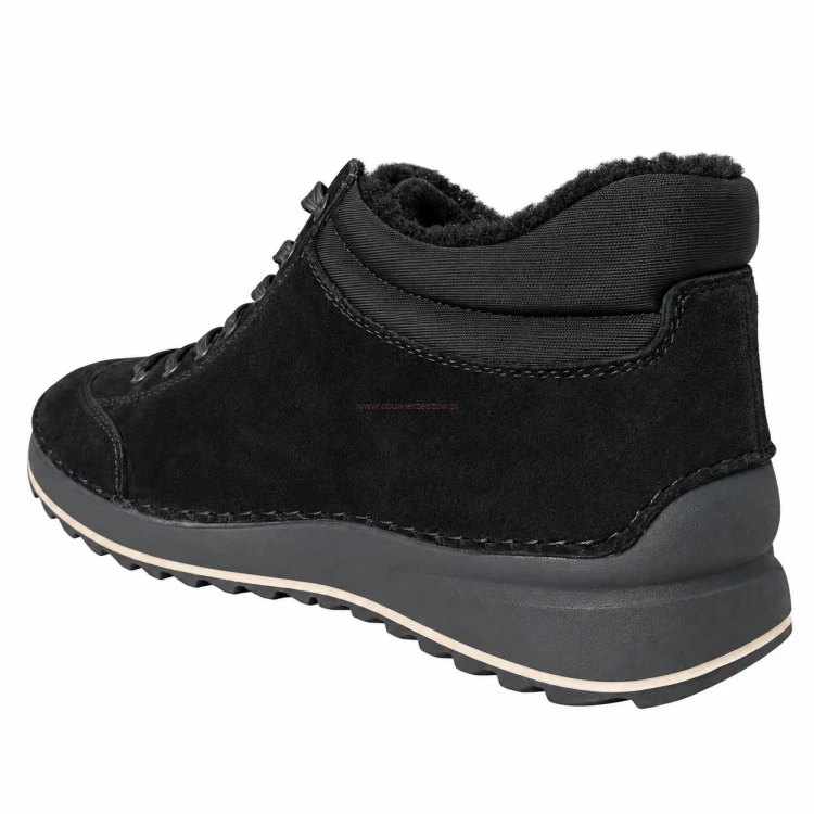 Skórzane buty damskie Jankowski JK/B-3-901 z bocznym zamkiem